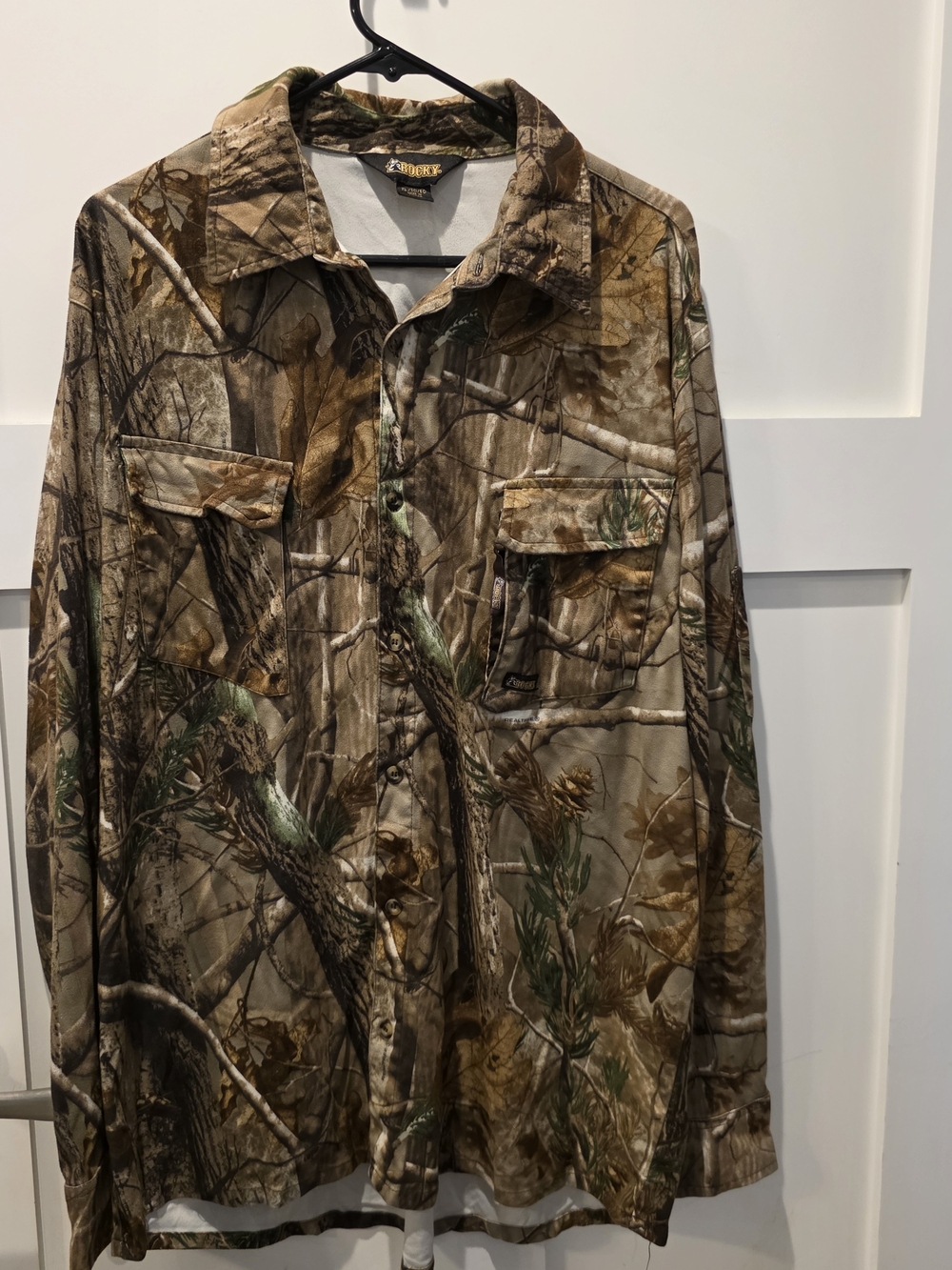 Realtree Camouflage Button-Up Jacket - Men